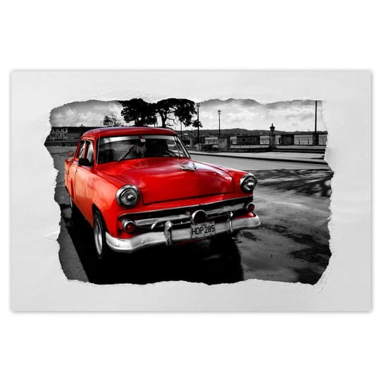 Plakat 90x60 Kubańskie auto ZeSmakiem