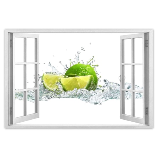 Plakat 90x60 Limonka chlupiąca Woda ZeSmakiem