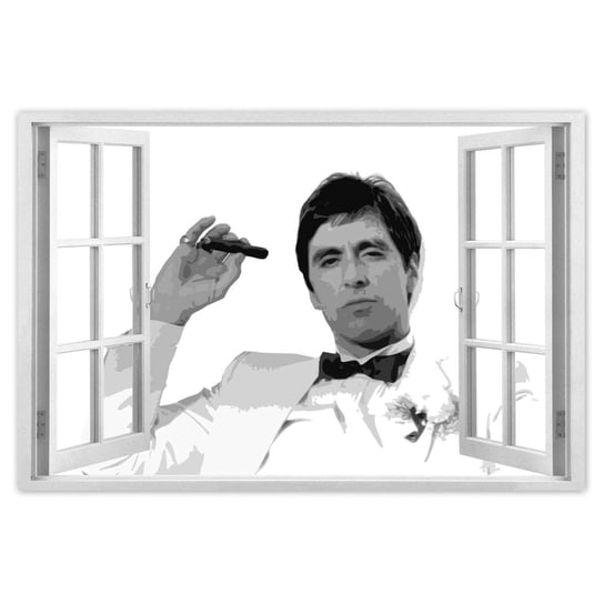 Plakat 90x60 Scarface Al Pacino ZeSmakiem