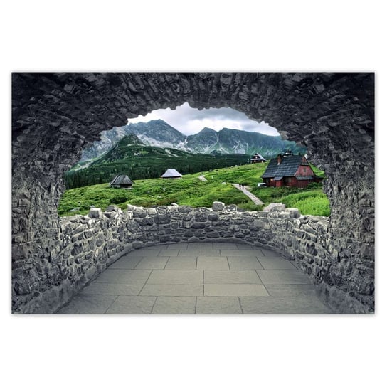 Plakat 90x60 Tatry Hala Gąsienicowa ZeSmakiem