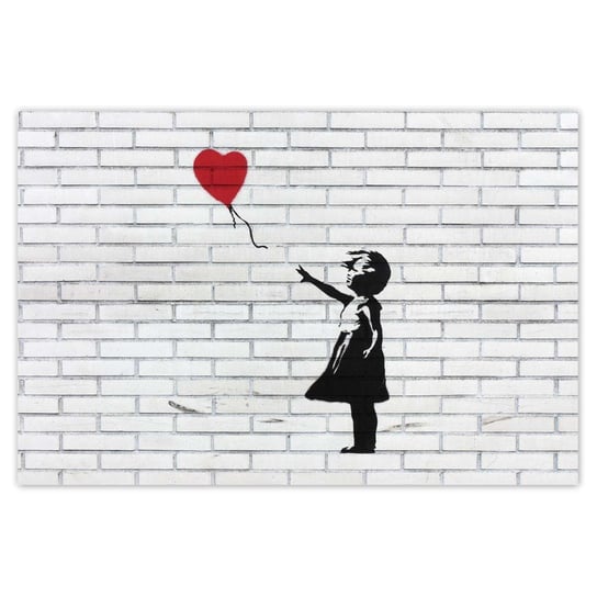 Plakat 93x62 Banksy Dziewczynka balon ZeSmakiem