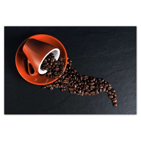 Plakat 93x62 Kawa Kawka Coffee Kaffe ZeSmakiem