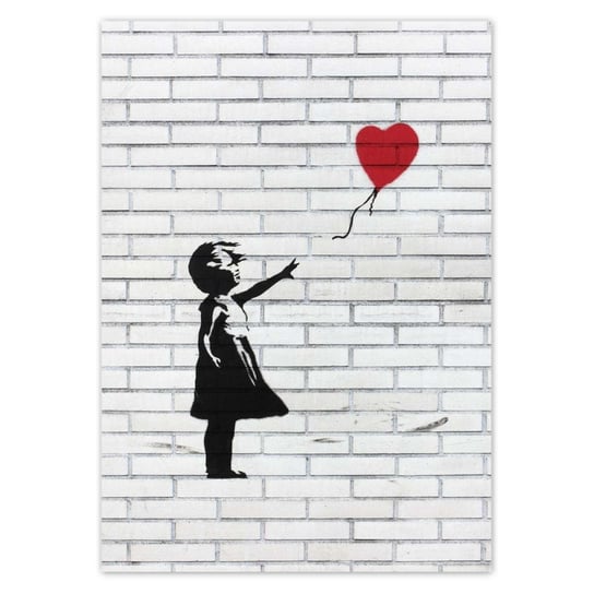 Plakat A0 PION Banksy Dziewczynka Balon ZeSmakiem