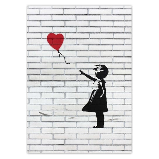 Plakat A0 PION Banksy Dziewczynka balon ZeSmakiem