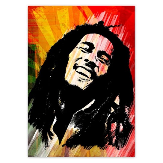 Plakat A0 PION Bob Marley Reggae ZeSmakiem