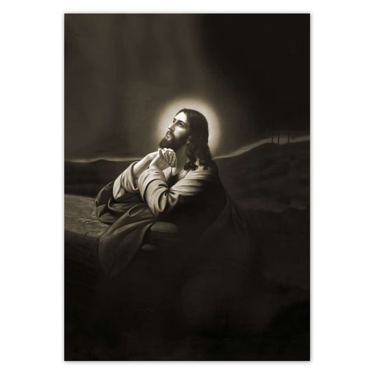 Plakat A0 PION Jezus modli się w Ogrójcu ZeSmakiem