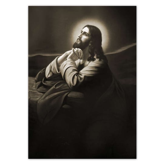 Plakat A0 PION Jezus modli się w Ogrójcu ZeSmakiem