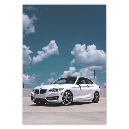 Plakat A1 PION Białe BMW ZeSmakiem