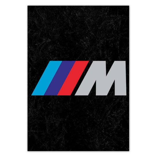 Plakat A1 PION M Power znaczek BMW ZeSmakiem