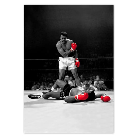 Plakat A1 PION Muhammad Ali Bokser ZeSmakiem