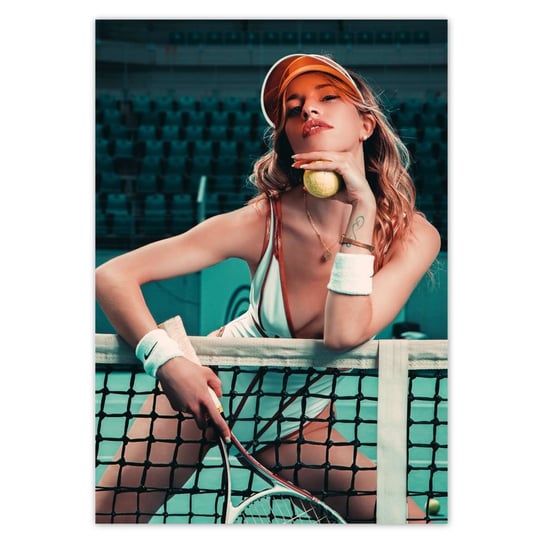 Plakat A1 PION Ona to lubi Tenis ziemny ZeSmakiem