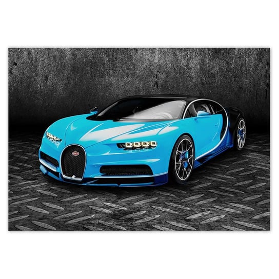 Plakat A1 POZIOM Bugatti Auto dla chłopca ZeSmakiem