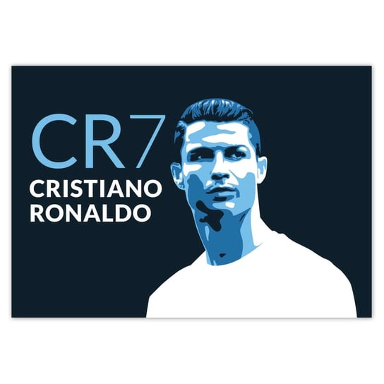 Plakat A1 POZIOM Cristiano Ronaldo Piłkarz ZeSmakiem