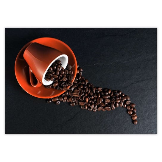 Plakat A1 POZIOM Kawa Kawka Coffee Kaffe ZeSmakiem