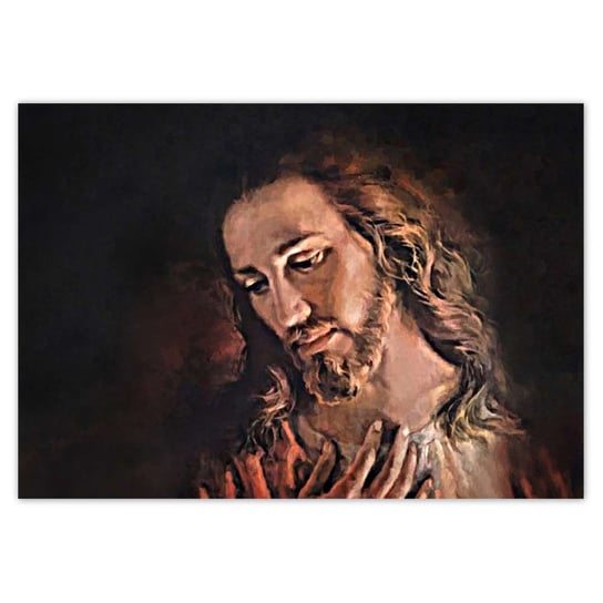 Plakat A1 POZIOM Oblicze Jezusa Chrystusa ZeSmakiem