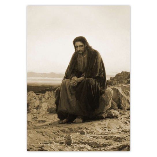 Plakat A2 PION Jezus w Ogrójcu Modlitwa ZeSmakiem