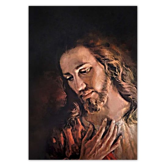 Plakat A2 PION Oblicze Jezusa Chrystusa ZeSmakiem