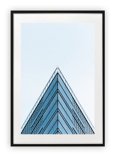 Plakat A3 30x42 cm Budynek Geometria WZORY Printonia