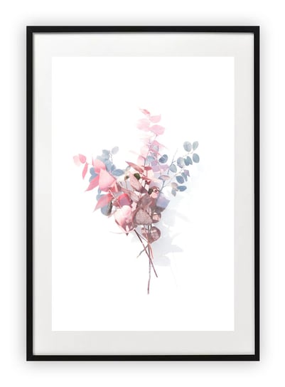 Plakat A3 30x42 cm Kwiat Roślina Zieleń Róż WZORY Printonia