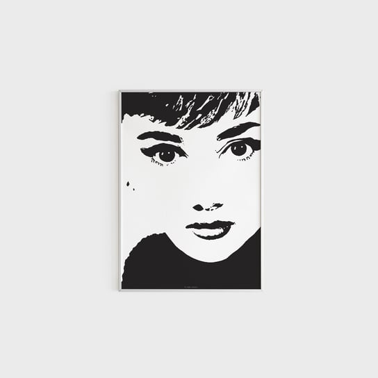 Plakat A3, Audrey Hepburn, 42x29,7 cm Voska Studio