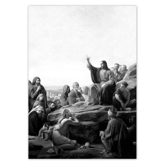 Plakat A3 PION Jezus Kazanie na górze ZeSmakiem
