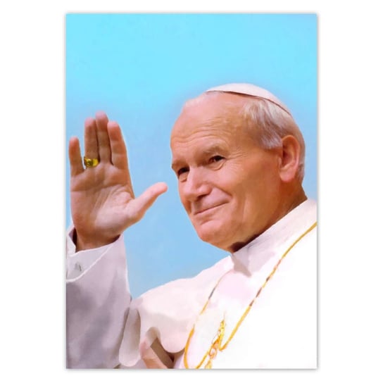 Plakat A3 PION Papież Polak Jan Paweł II ZeSmakiem