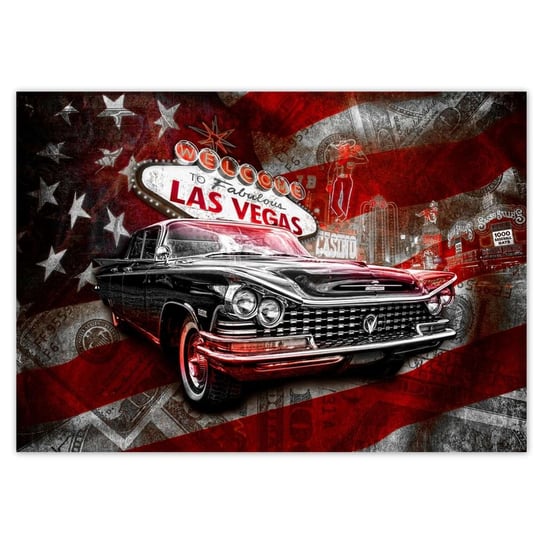 Plakat A3 POZIOM Fabulous Las Vegas ZeSmakiem