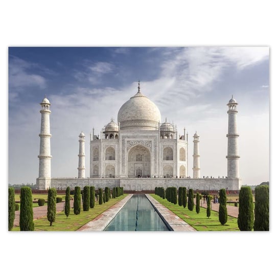 Plakat A3 POZIOM Historyczny Taj-Mahal ZeSmakiem