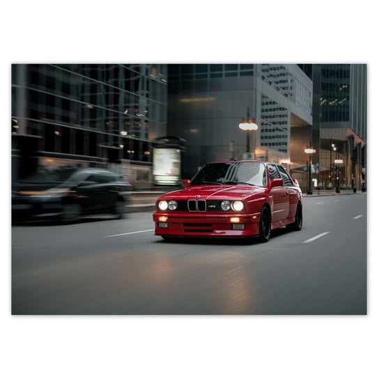 Plakat A3 POZIOM Klasyczne BMW M3 ZeSmakiem