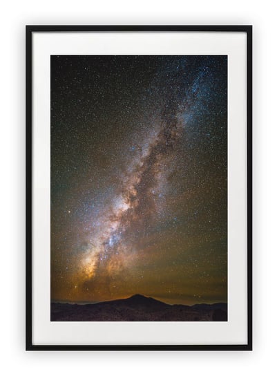 Plakat A4 21x30 cm  Droga Mleczna Gwiazdy Sky WZORY Printonia