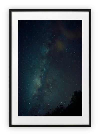 Plakat A4 21x30 cm  Gwiazdy Droga Mleczna WZORY Printonia
