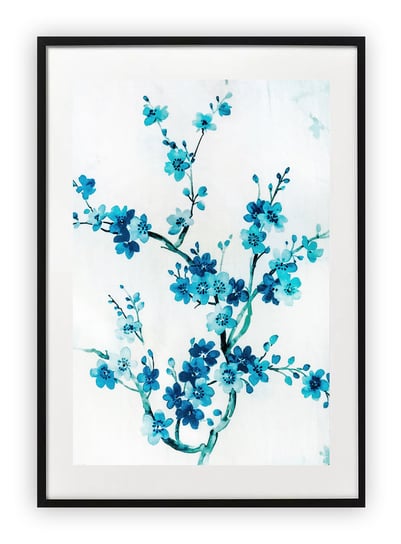 Plakat A4 21x30 cm  Kwiaty Rośliny Wiosna WZORY Printonia