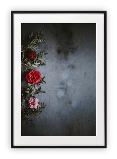 Plakat A4 21x30 cm  Roślina Tło Kwiaty WZORY Printonia