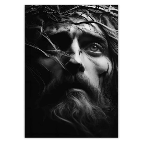 Plakat A4 PION Jezus cierniem ukoronowany ZeSmakiem