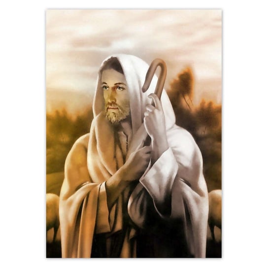 Plakat A4 PION Jezus Dobry Pasterz ZeSmakiem