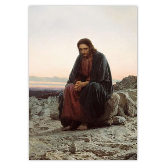 Plakat A5 PION Jezus Ogrójec Modlitwa ZeSmakiem