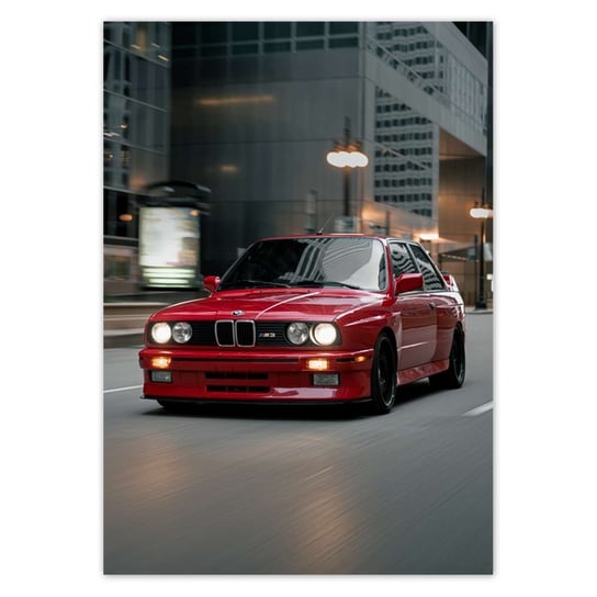 Plakat A5 PION Klasyczne BMW M3 ZeSmakiem