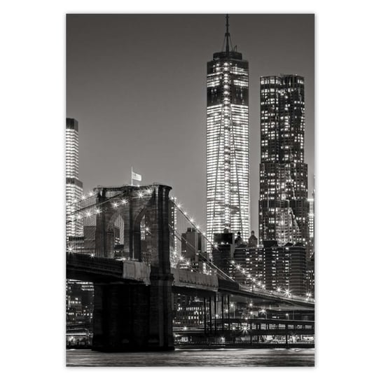 Plakat A5 PION New York Manhattan ZeSmakiem