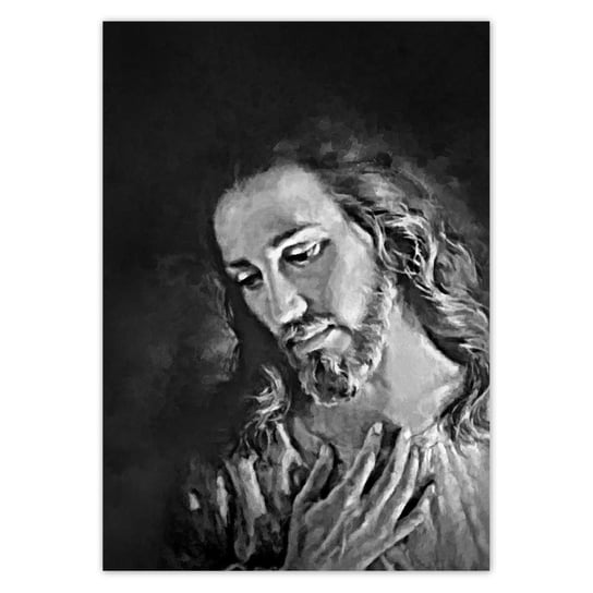 Plakat A5 PION Twarz Jezusa Chrystusa ZeSmakiem