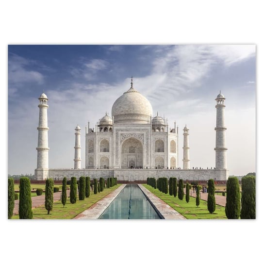 Plakat A5 POZIOM Historyczny Taj-Mahal ZeSmakiem