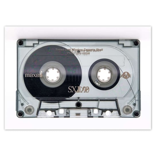 Plakat A5 POZIOM Music Cassette Kaseta ZeSmakiem