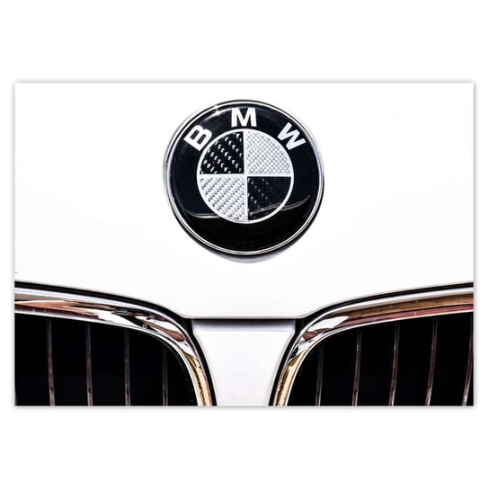 Plakat A5 POZIOM Znaczek BMW ZeSmakiem