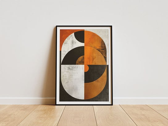 Plakat - Abstract Brown Harry Monkey
