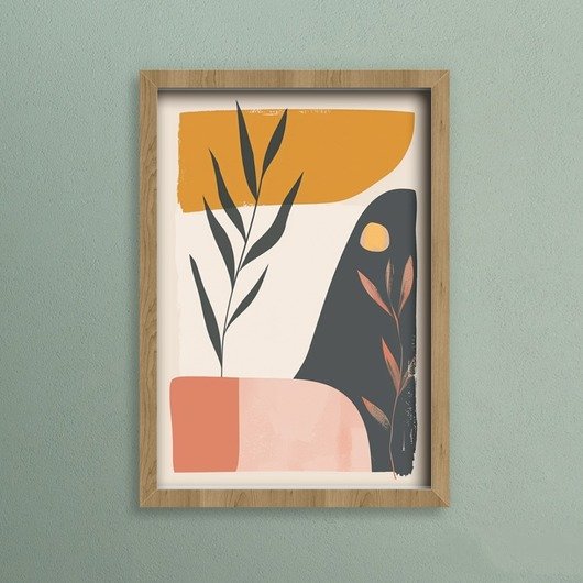 Plakat - Abstract Plants Harry Monkey