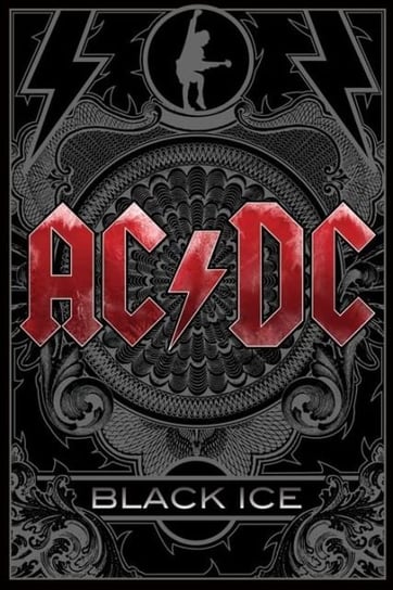 Plakat, Ac/Dc - Black Ice, 61x91 cm cm AC/DC
