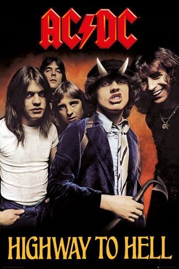 plakat AC/DC - HIGHWAY TO HELL GB eye