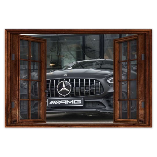 Plakat AMG Mercedes, 90x60 cm ZeSmakiem