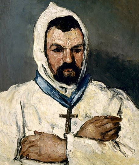 Plakat, Antoine Dominique Sauveur Aubert as Monk, Paul Cézanne, 61x91,5 cm Inna marka