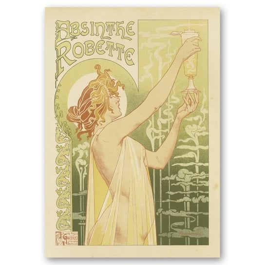 Plakat Artystyczny Absinthe Robette 50x70 Legendarte