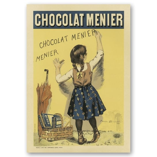 Plakat Artystyczny Chocolat Menier 50x70 Legendarte